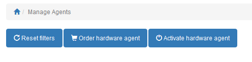 Activating hardware agent
